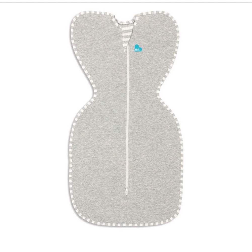 Love to Dream Grey Swaddle- Easy Zip Baby Sleep Sack